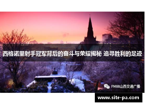 西格诺里射手冠军背后的奋斗与荣耀揭秘 追寻胜利的足迹 西格诺里射手冠军背后的奋斗与荣耀揭秘 追寻胜利的足迹